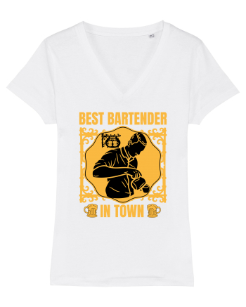 Best Bartender In Town  White