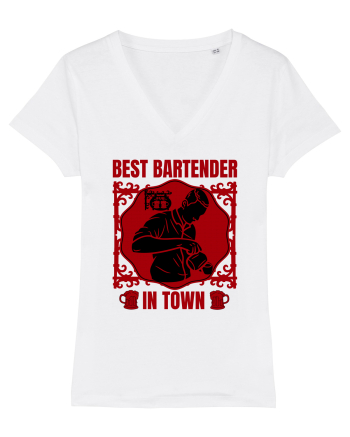 Best Bartender In Town  White