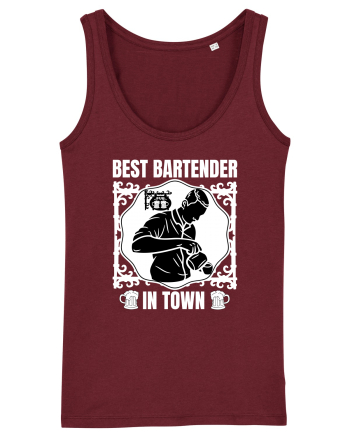 Best Bartender In Town  Burgundy