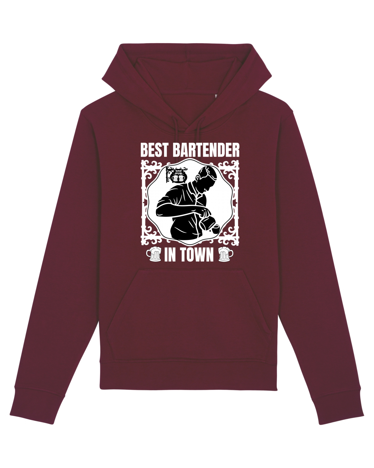 Hanorac Unisex Drummer Burgundy