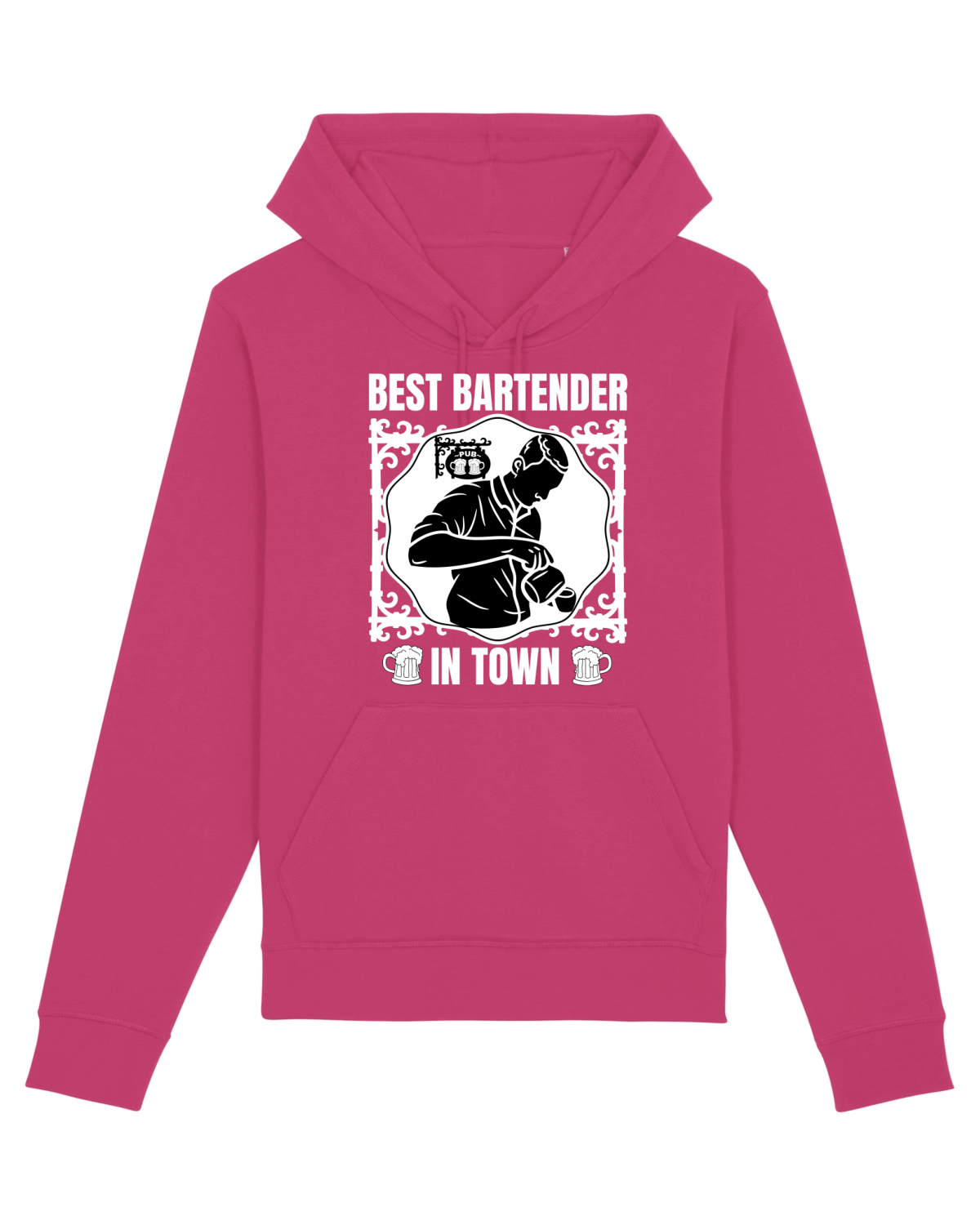 Hanorac Unisex Drummer Raspberry