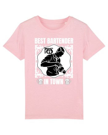 Best Bartender In Town  Cotton Pink