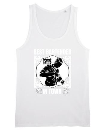 Best Bartender In Town  White