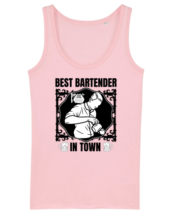 Best Bartender In Town  Cotton Pink