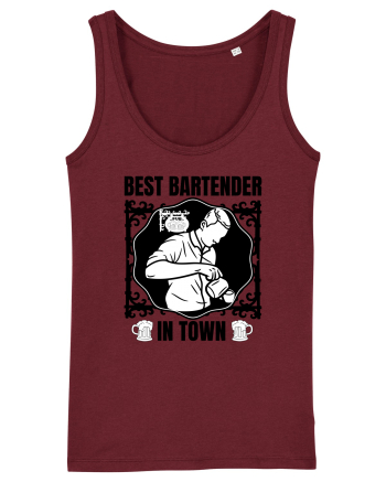 Best Bartender In Town  Burgundy