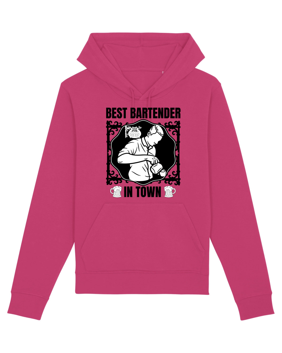 Hanorac Unisex Drummer Raspberry