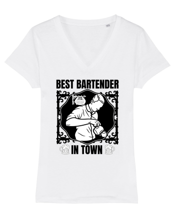 Best Bartender In Town  White