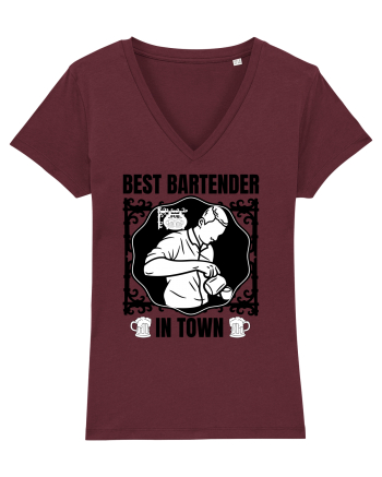Best Bartender In Town  Burgundy