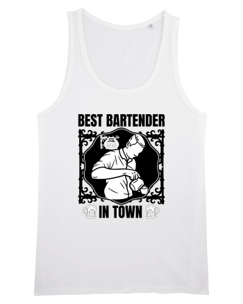 Best Bartender In Town  White