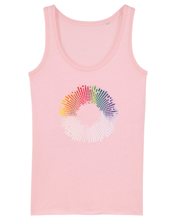 Visual equalizer Cotton Pink