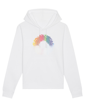 Visual equalizer White
