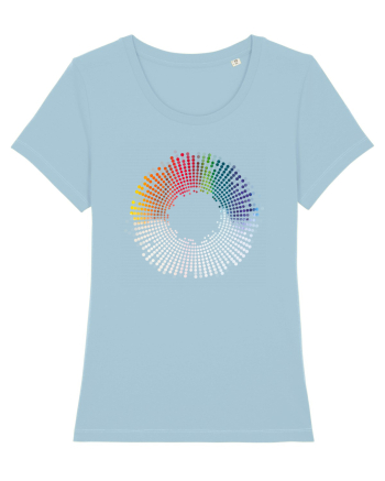 Visual equalizer Sky Blue