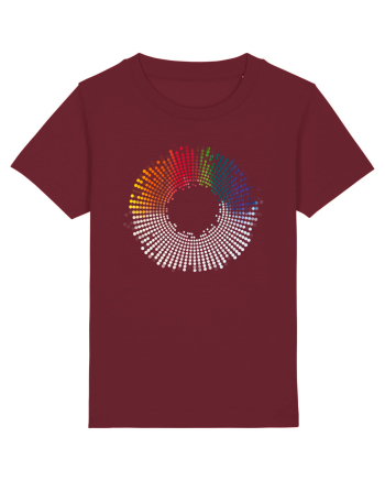 Visual equalizer Burgundy