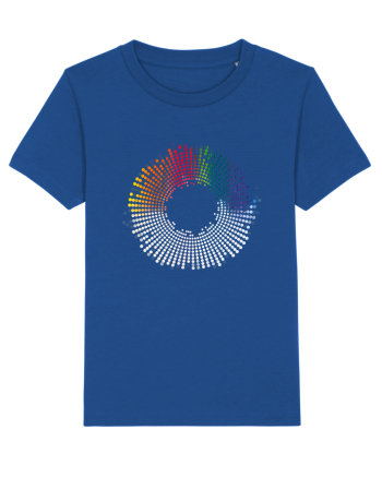 Visual equalizer Majorelle Blue