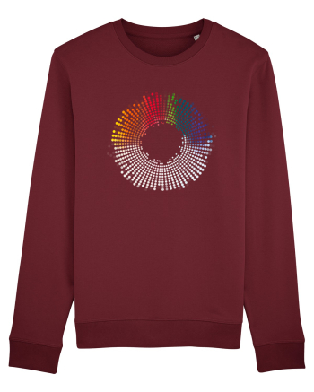 Visual equalizer Burgundy