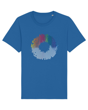 Visual equalizer Royal Blue