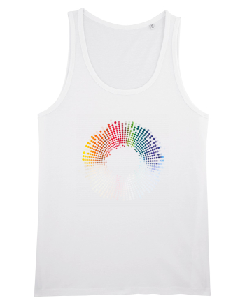 Visual equalizer White