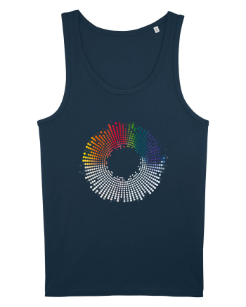 Visual equalizer Navy