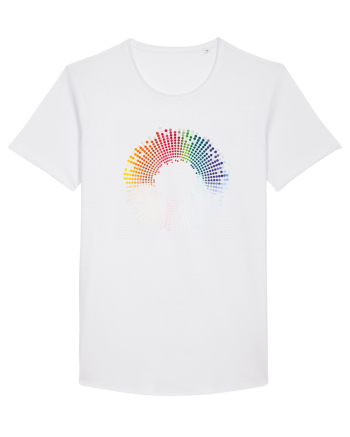 Visual equalizer White