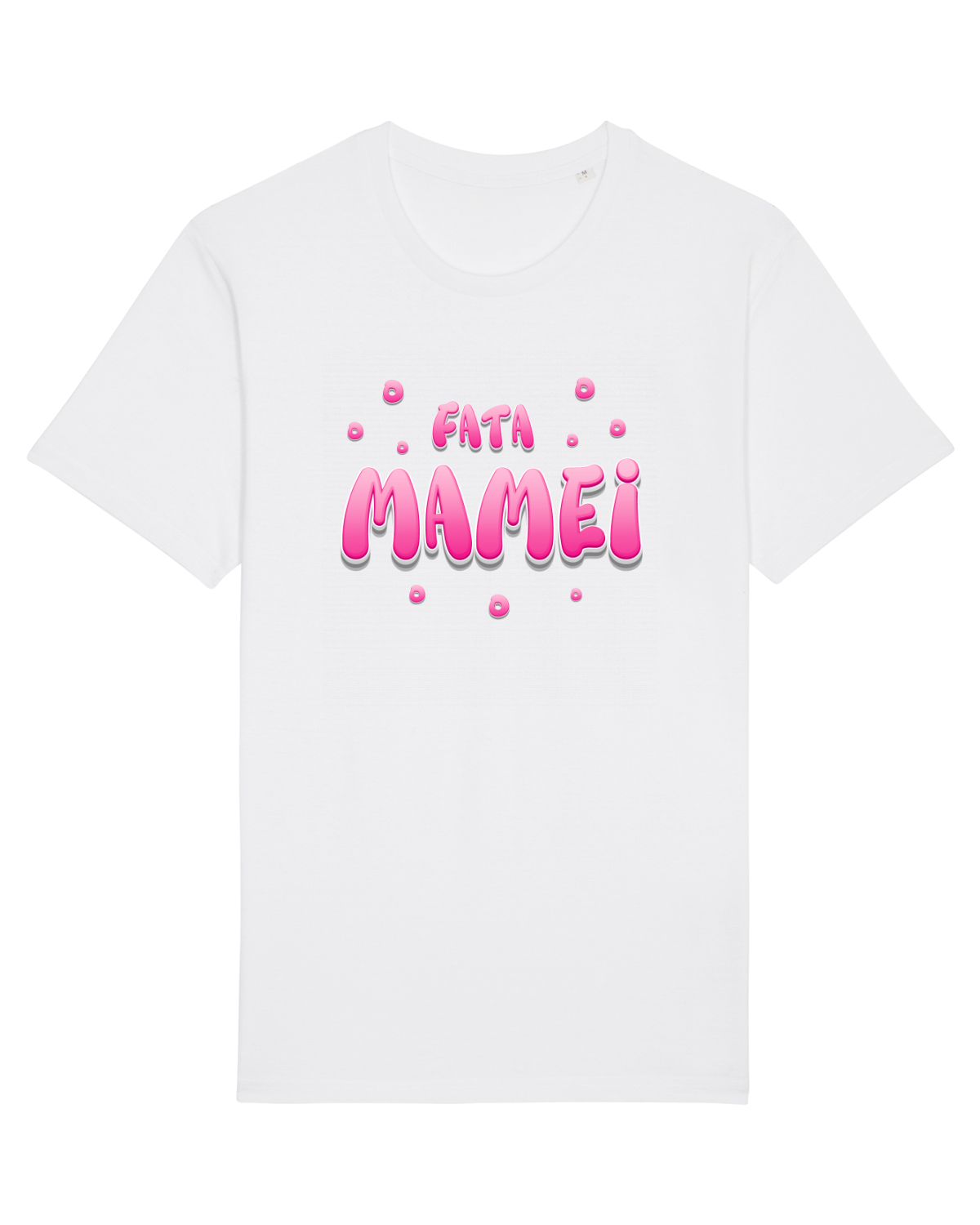 Tricou mânecă scurtă Unisex Rocker White