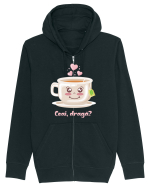 Ceai, dragă? Hanorac cu fermoar Unisex Connector