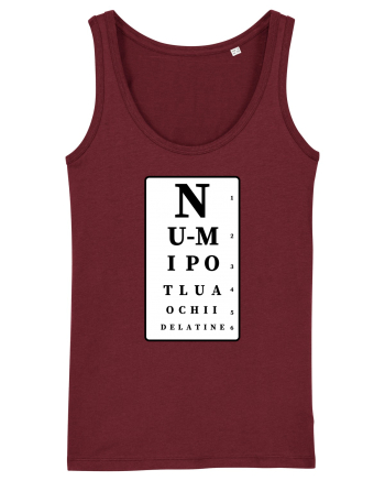 Nu-mi pot lua ochii de la tine Burgundy