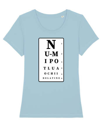 Nu-mi pot lua ochii de la tine Sky Blue