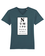 Nu-mi pot lua ochii de la tine Tricou mânecă scurtă guler V Bărbat Presenter