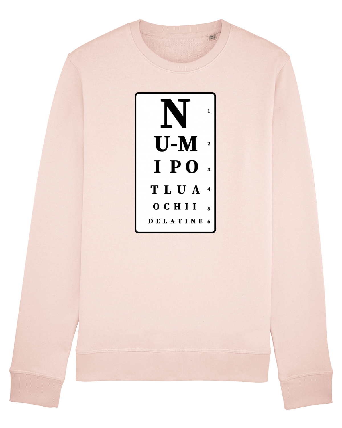 Bluză mânecă lungă Unisex Rise Candy Pink