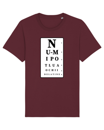 Nu-mi pot lua ochii de la tine Burgundy