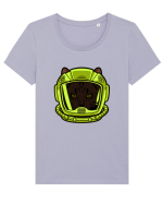 Astro cat Tricou mânecă scurtă guler larg fitted Damă Expresser