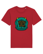 Astro cat Tricou mânecă scurtă Unisex Rocker