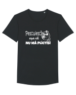 Pescuiesc asa ca nu ma plictisi Tricou mânecă scurtă guler larg Bărbat Skater
