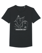 Unboxing Day Tricou mânecă scurtă guler larg Bărbat Skater