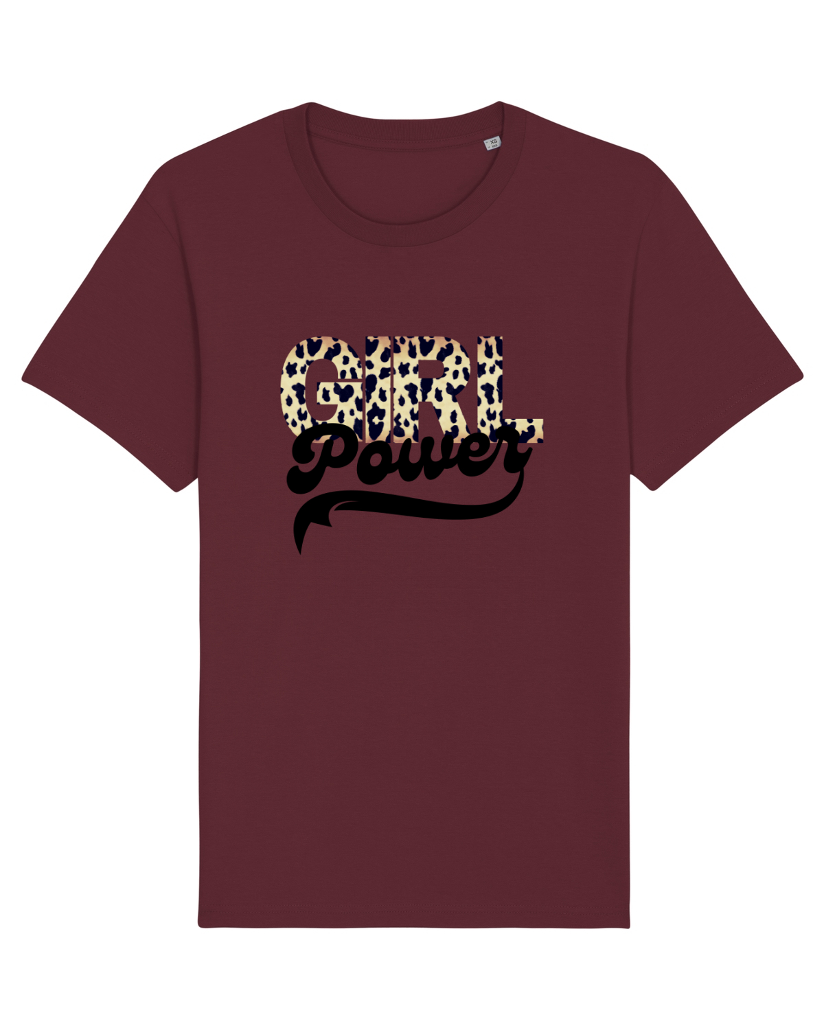 Tricou mânecă scurtă Unisex Rocker Burgundy