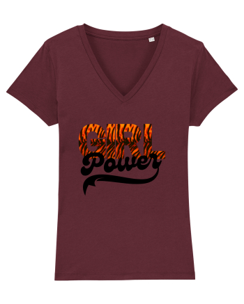 Girl Power Burgundy