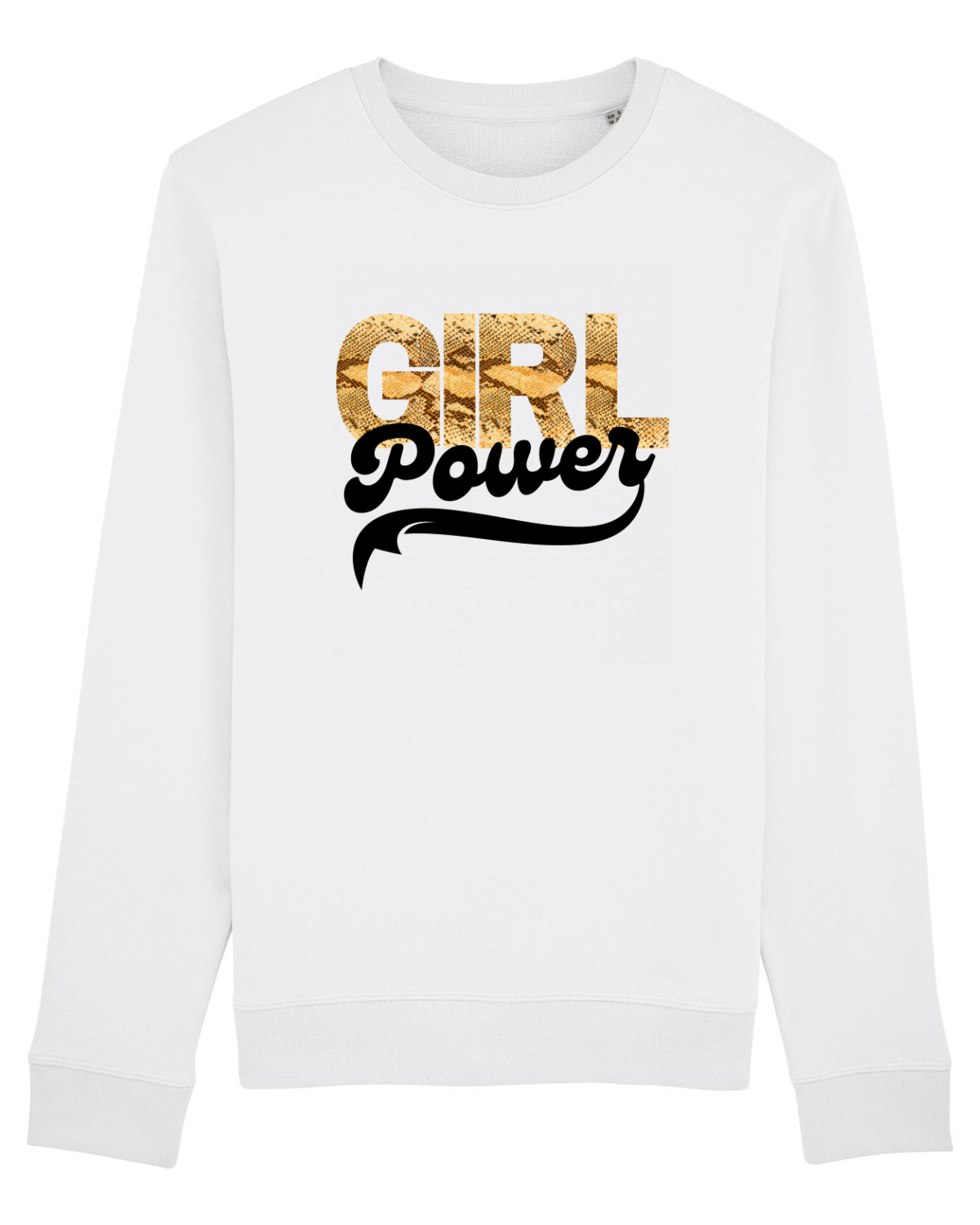 Bluză mânecă lungă Unisex Rise White