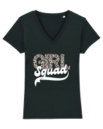 Girl Squad  Tricou mânecă scurtă guler V Damă Evoker