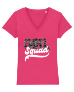 Girl Squad  Tricou mânecă scurtă guler V Damă Evoker
