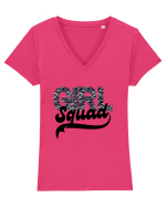 Girl Squad  Tricou mânecă scurtă guler V Damă Evoker