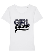 Girl Squad  Tricou mânecă scurtă guler larg fitted Damă Expresser