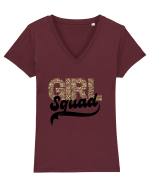 Girl Squad  Tricou mânecă scurtă guler V Damă Evoker