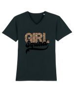 Girl Squad  Tricou mânecă scurtă guler V Bărbat Presenter