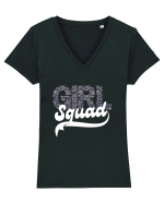 Girl Squad  Tricou mânecă scurtă guler V Damă Evoker