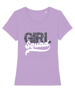 Girl Squad  Tricou mânecă scurtă guler larg fitted Damă Expresser