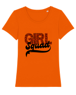 Girl Squad  Tricou mânecă scurtă guler larg fitted Damă Expresser