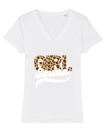 Girl Squad  Tricou mânecă scurtă guler V Damă Evoker