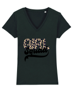 Girl Squad  Tricou mânecă scurtă guler V Damă Evoker