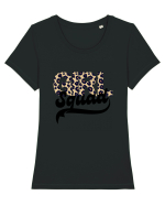 Girl Squad  Tricou mânecă scurtă guler larg fitted Damă Expresser