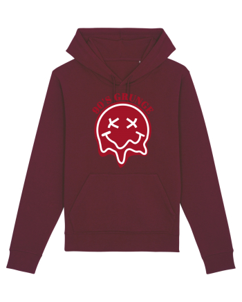 90'S Grunge Burgundy